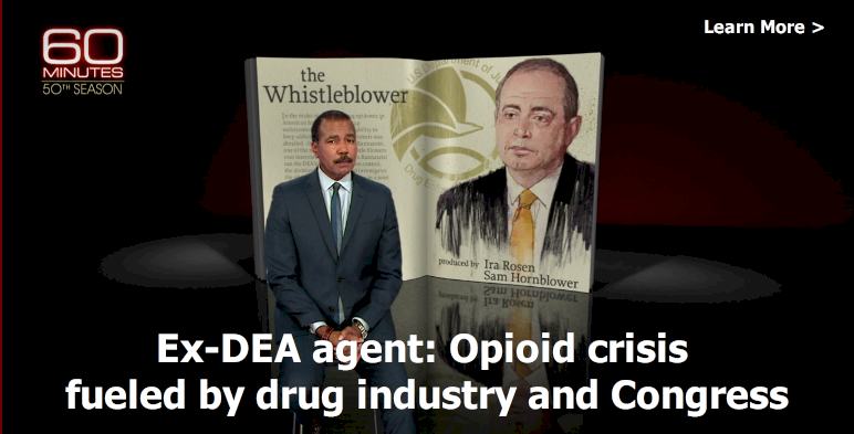 Ex-DEA agent: Opioid crisis fueled by drug industry and Congress